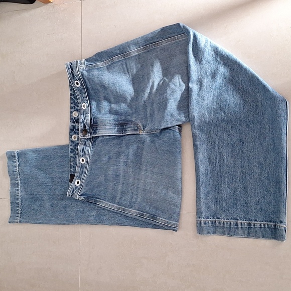 Rag & Bone Wide Leg Crop Jeans - Picture 9 of 12